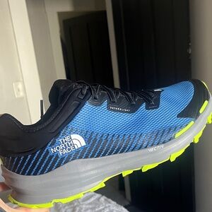 The North Face Blue and Black Running Shoes